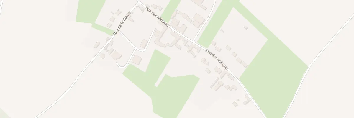 Plan du 24 Rue des Abbayes à Beaumont-les-Nonains
