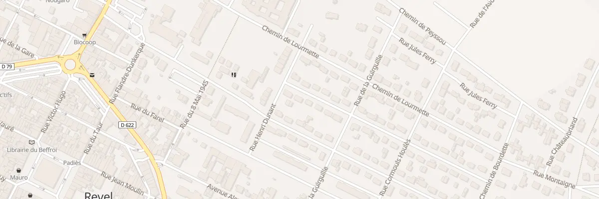 Plan du 4 Rue Las Cazes à Revel
