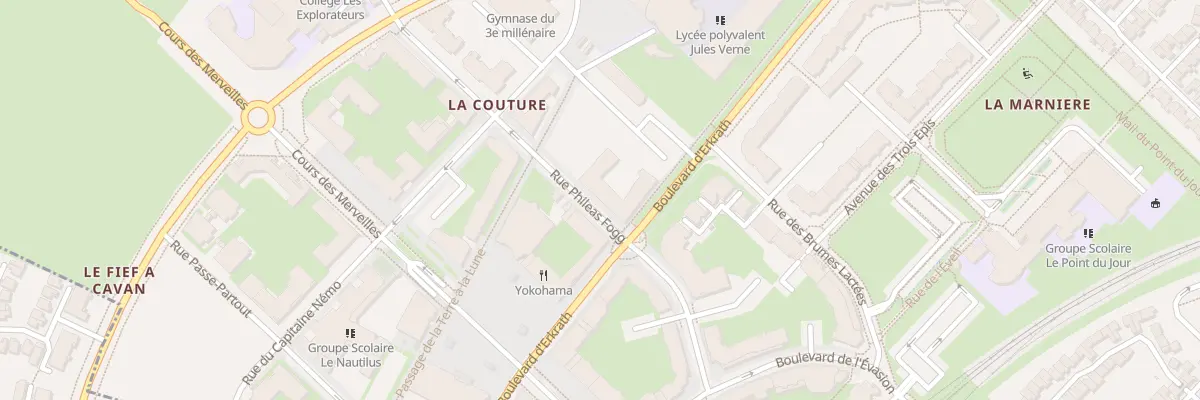 Plan du 6 Bd d’Erkrath à Cergy