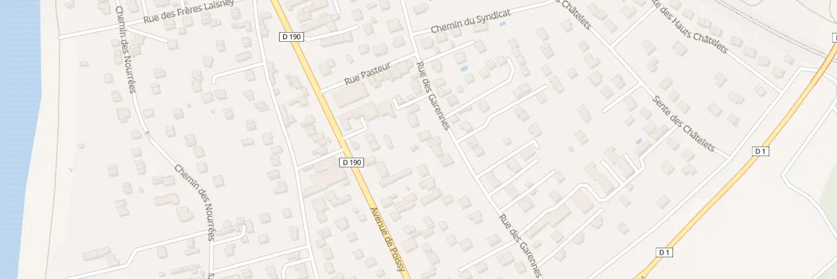 Plan du 13 Rue des Garennes à Triel-sur-Seine