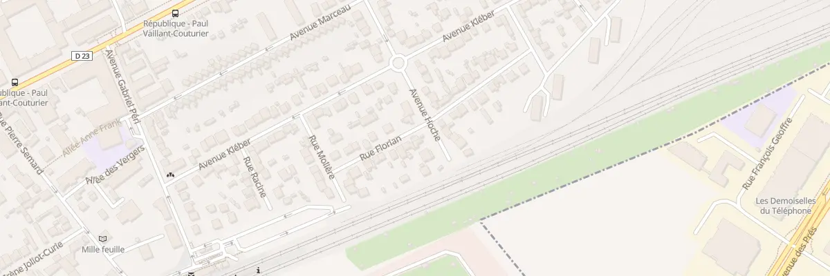 Plan du 16 Rue Florian à Trappes