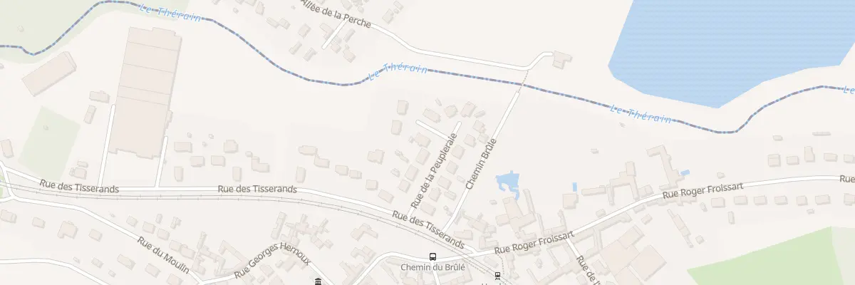 Plan du 9 Rue de la Peupleraie à Herchies