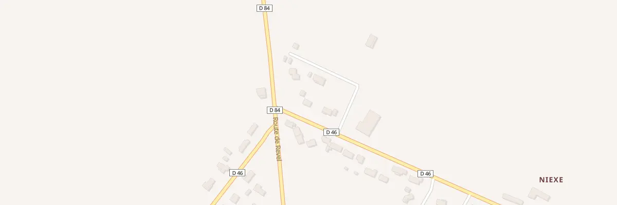 Plan du 5 Rte d’En Niexe à Blan