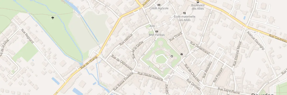 Plan du 11 Rue de la Geole à Dourdan