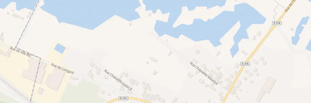 Plan du 5313 Rue Chassette Maurice à Condé-Folie