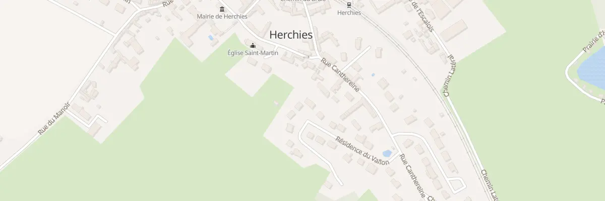 Plan du 8B Rue Canthereine à Herchies