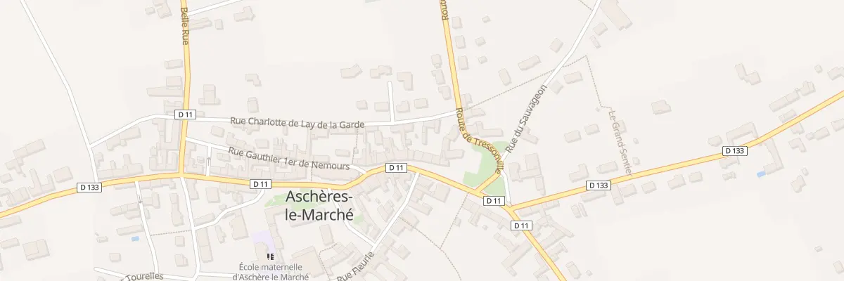 Plan du 10 Gr Grande Rue à Aschères-le-Marché