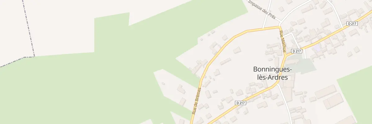 Plan du 15 Rue de Brêmes à Bonningues-lès-Ardres