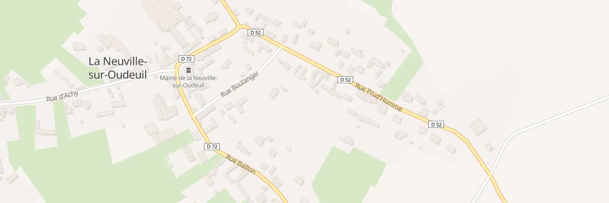 Plan du 14 Rue Prud’Homme à La Neuville-sur-Oudeuil