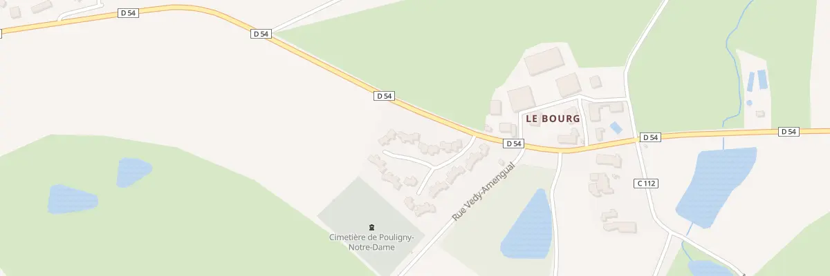 Plan du 10 All de la Garenne à Pouligny-Notre-Dame