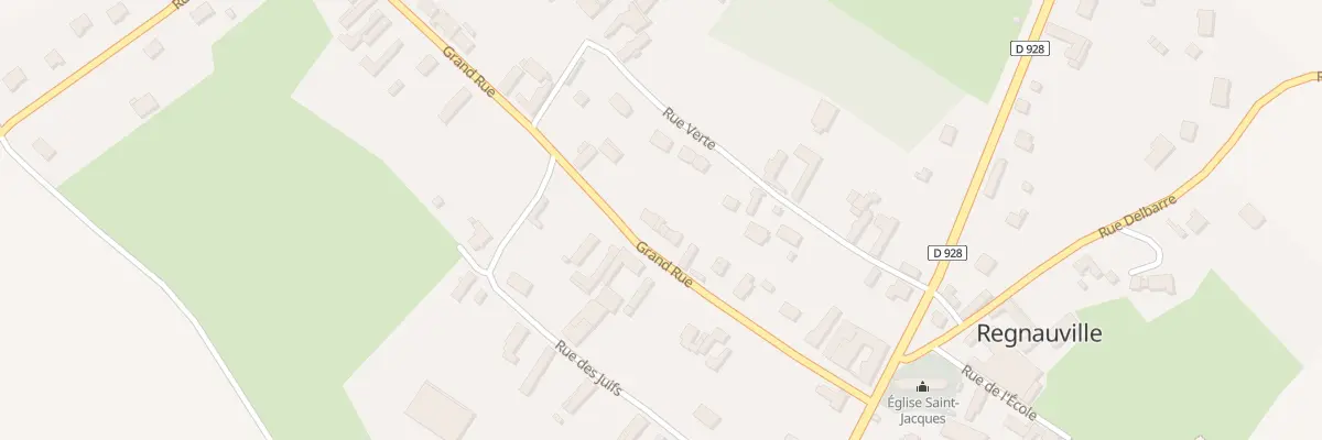Plan du 8B Gr Grand Rue à Regnauville