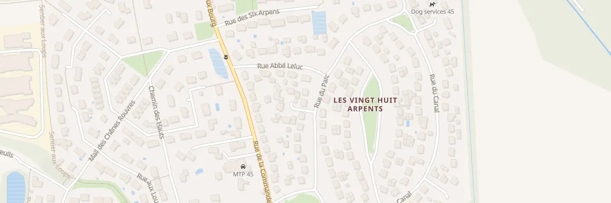 Plan du 16 Rue du Parc à Boigny-sur-Bionne