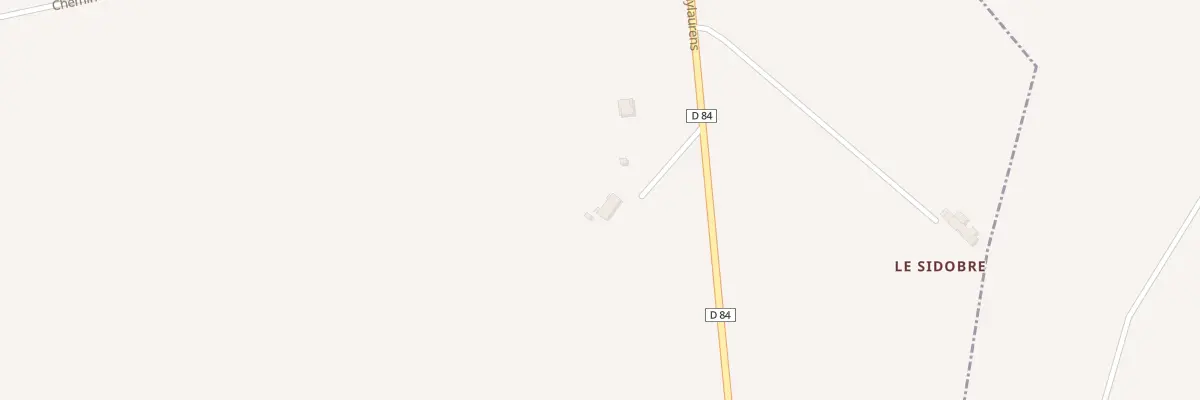 Plan du 5072 Lescut à Palleville