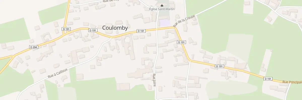 Plan du 4 Rue Joire à Coulomby