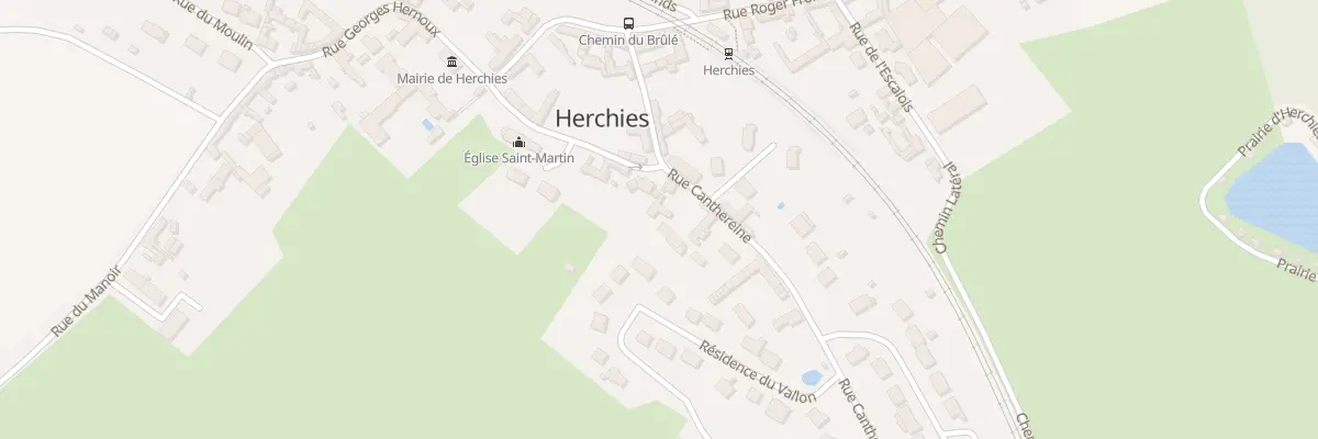 Plan du 6 Rue Canthereine à Herchies