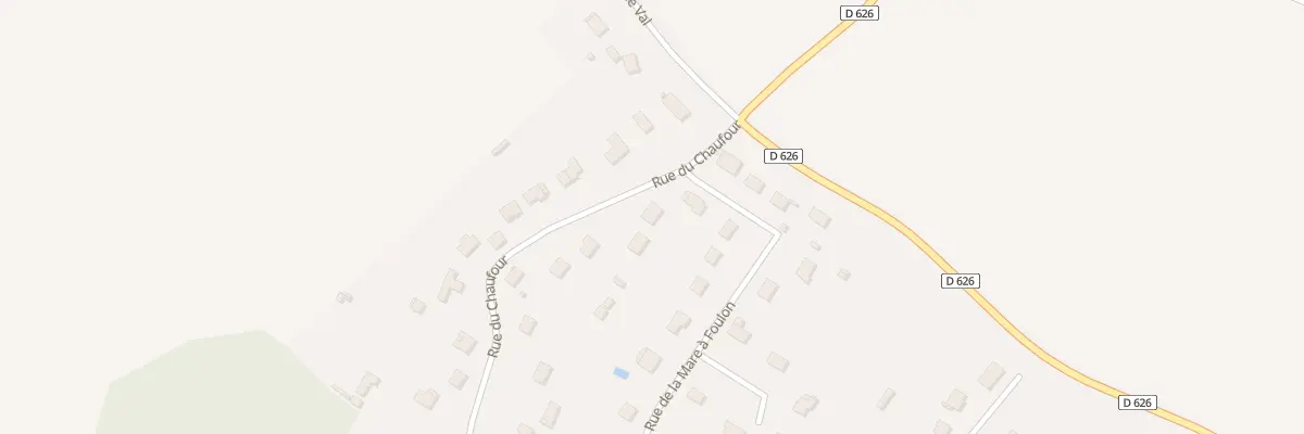 Plan du 26 Rue du Chaufour à Saint-Paul