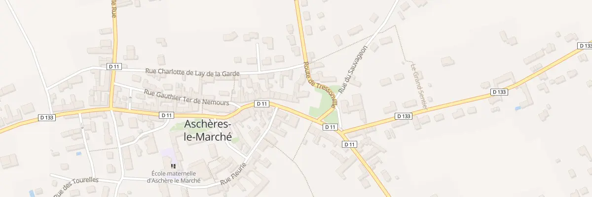 Plan du 4 Gr Grande Rue à Aschères-le-Marché