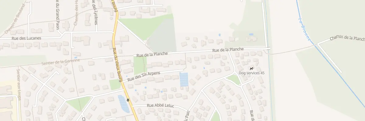 Plan du 14 Rue des Six Arpens à Boigny-sur-Bionne