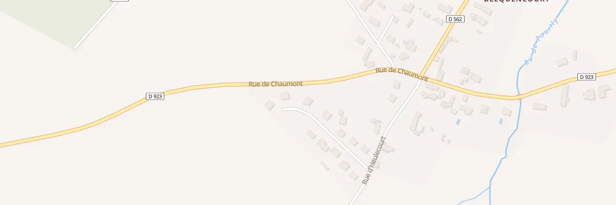 Plan du 116 Imp Bergerie à Senots