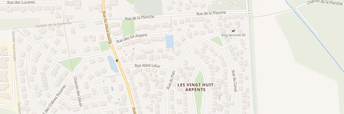 Plan du 20 Rue du Parc à Boigny-sur-Bionne