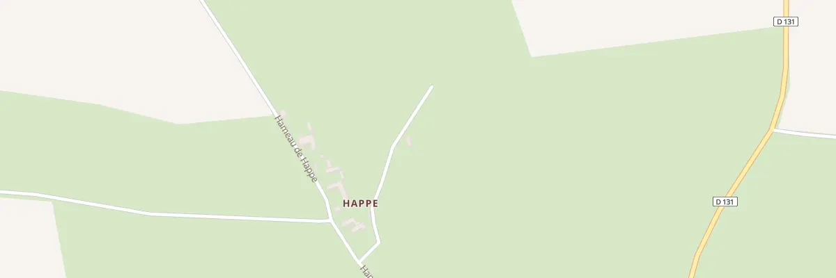 Plan du 5172 Ham d’Happe à Campagne-lès-Boulonnais