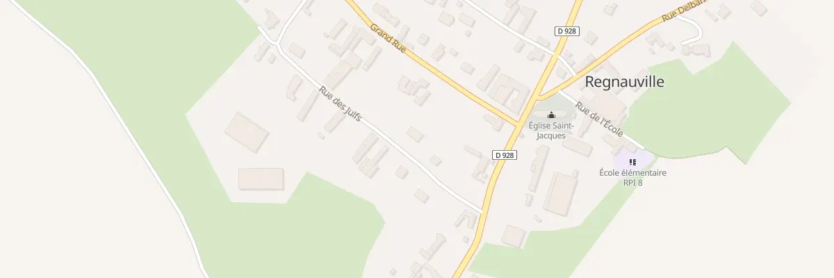 Plan du 4 Rue des Juifs à Regnauville