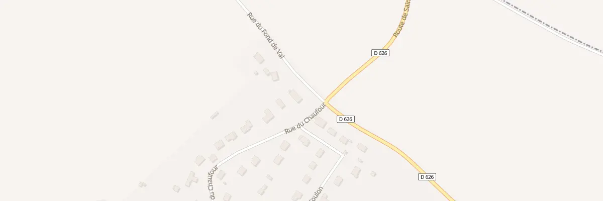 Plan du 1 Rue du Fond de Val à Saint-Paul