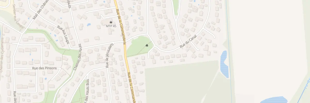 Plan du 1 Rue du Canal à Boigny-sur-Bionne