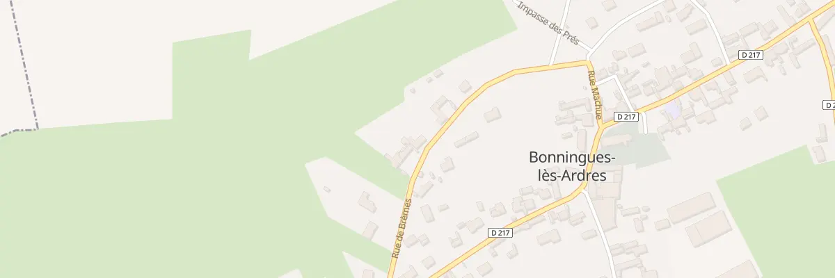 Plan du 19 Rue de Brêmes à Bonningues-lès-Ardres