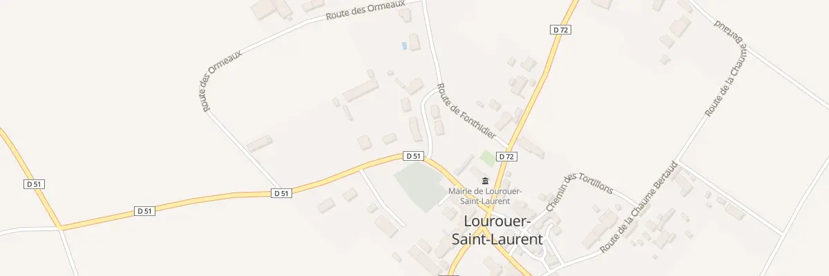 Plan du 1 Rue Raymond Lejot à Lourouer-Saint-Laurent
