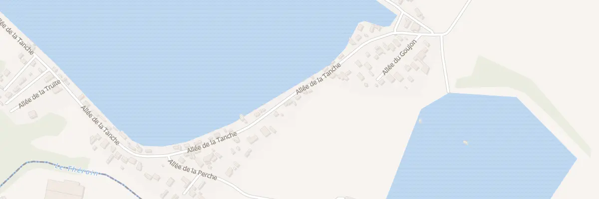 Plan du 247 All de la Tanche à Milly-sur-Thérain