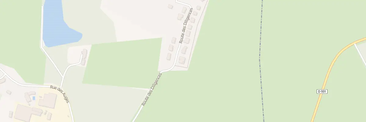 Plan du 1 Rte des Diligences à Saint-Paul