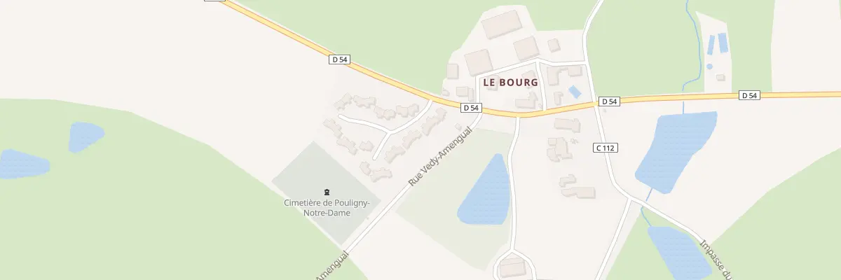 Plan du 7 All de la Garenne à Pouligny-Notre-Dame
