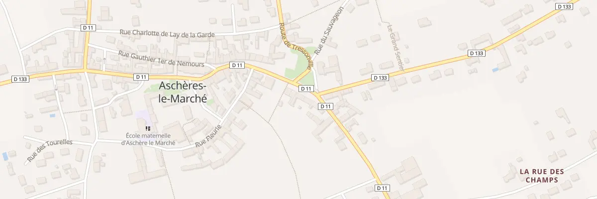 Plan du 3 Gr Grande Rue à Aschères-le-Marché