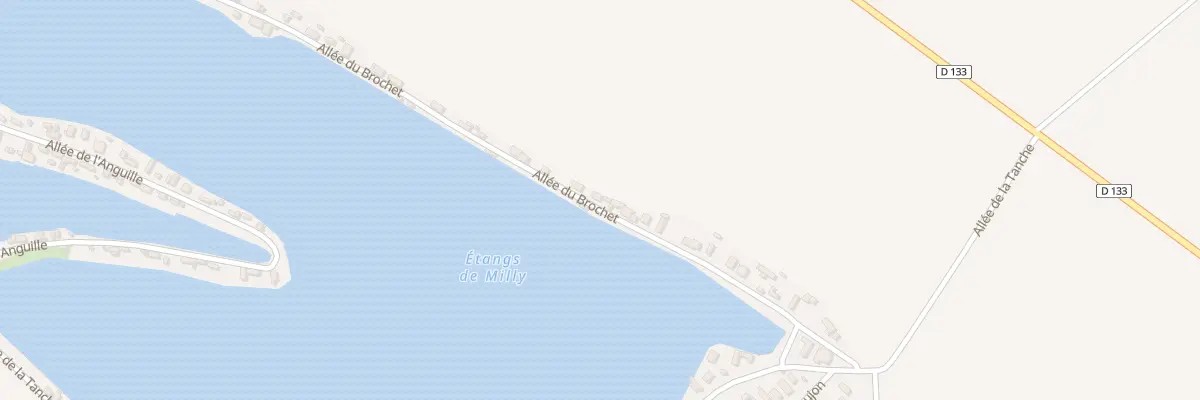 Plan du 57 All du Brochet à Milly-sur-Thérain