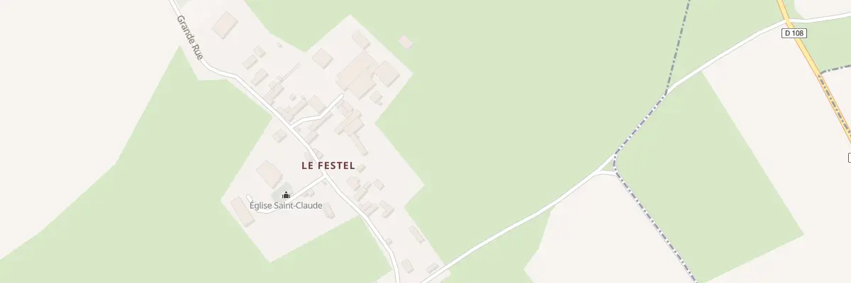 Plan du 11 Gr Grande Rue à Oneux