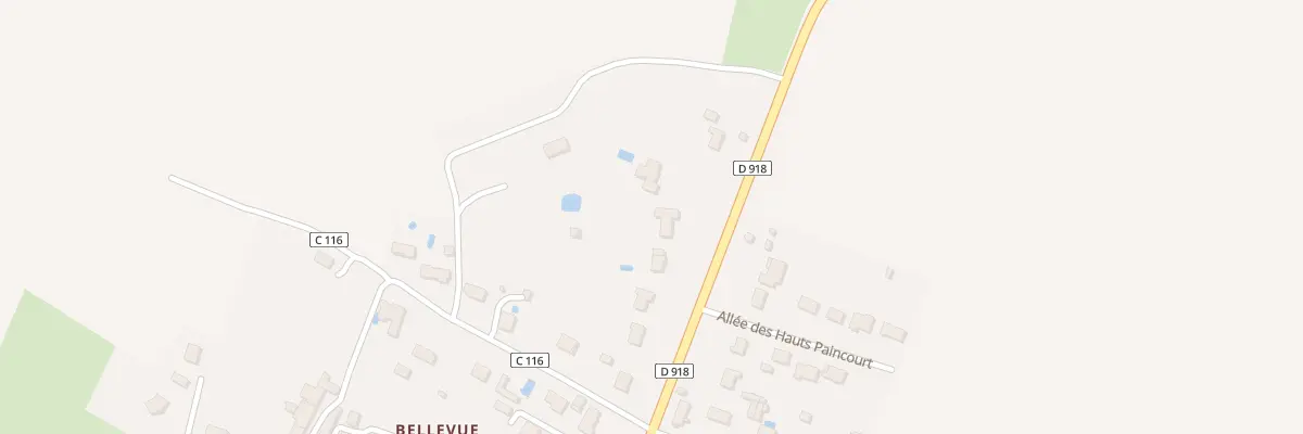 Plan du 6 Rue Grande Route de Villiers à Sainte-Lizaigne