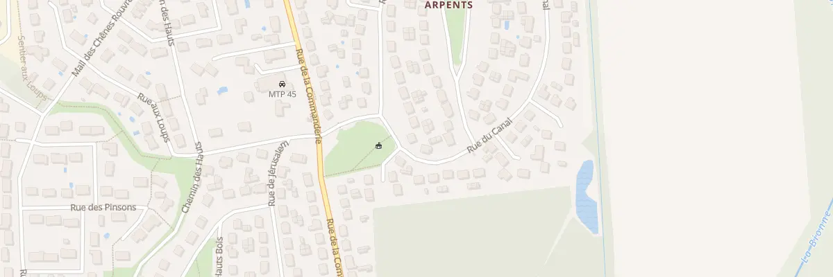 Plan du 2 Rue du Canal à Boigny-sur-Bionne