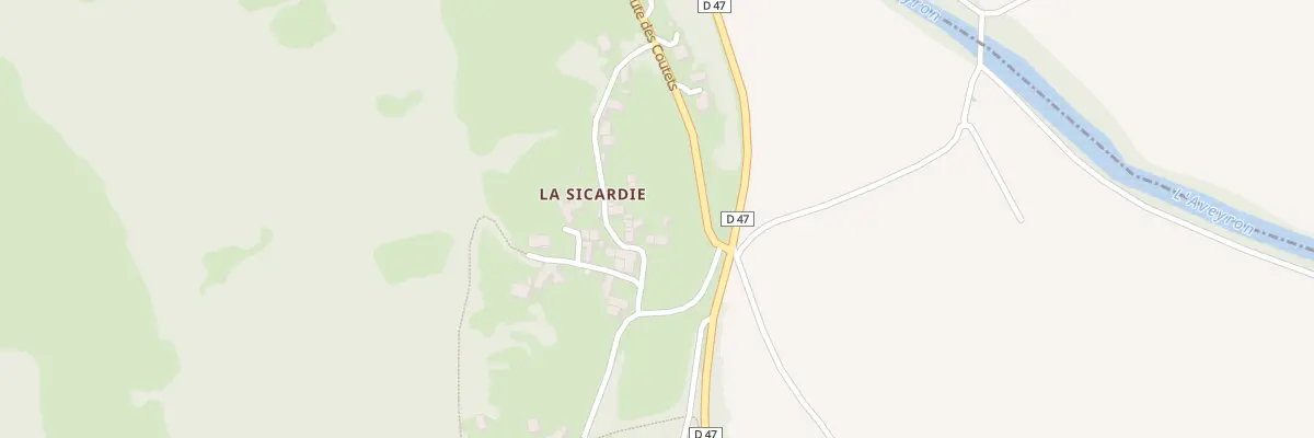 Plan du 5173 La Sicardie à La Rouquette