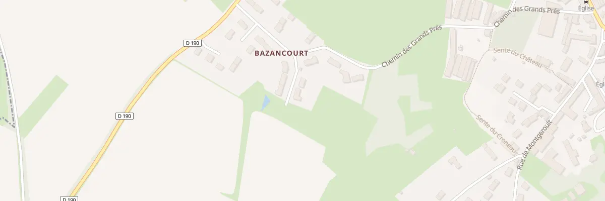 Plan du 5 All des Champs à Cormeilles-en-Vexin