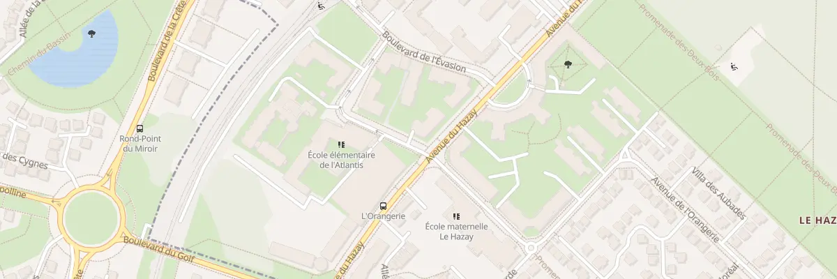 Plan du 54 Av du Hazay à Cergy