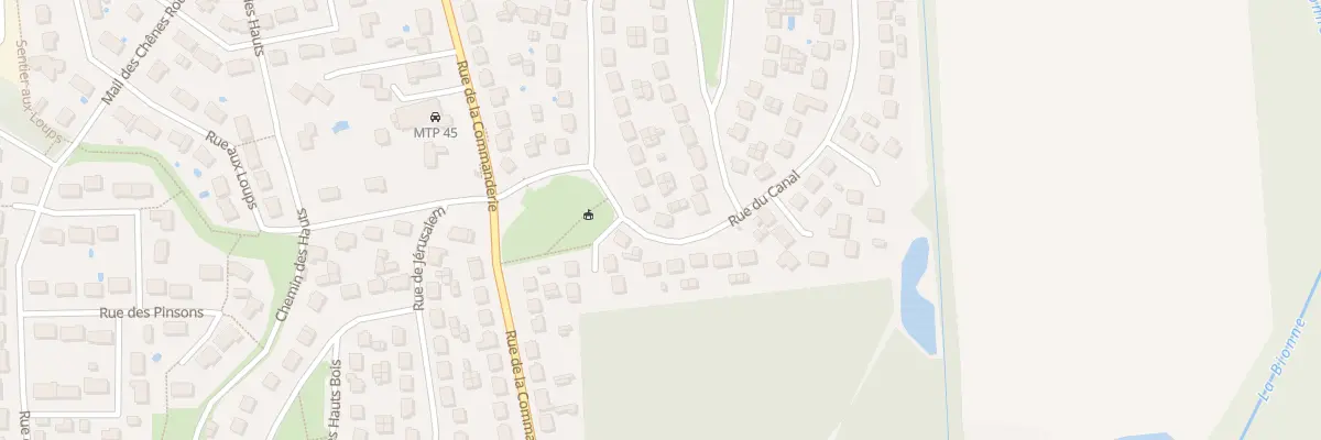 Plan du 4 Rue du Canal à Boigny-sur-Bionne