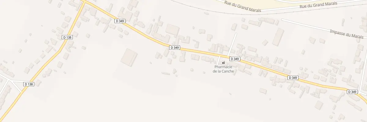 Plan du 1367 Rte Nationale à Marconnelle