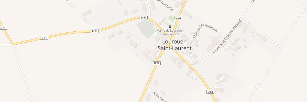 Plan du 4 Rte des Fours a Chaux à Lourouer-Saint-Laurent