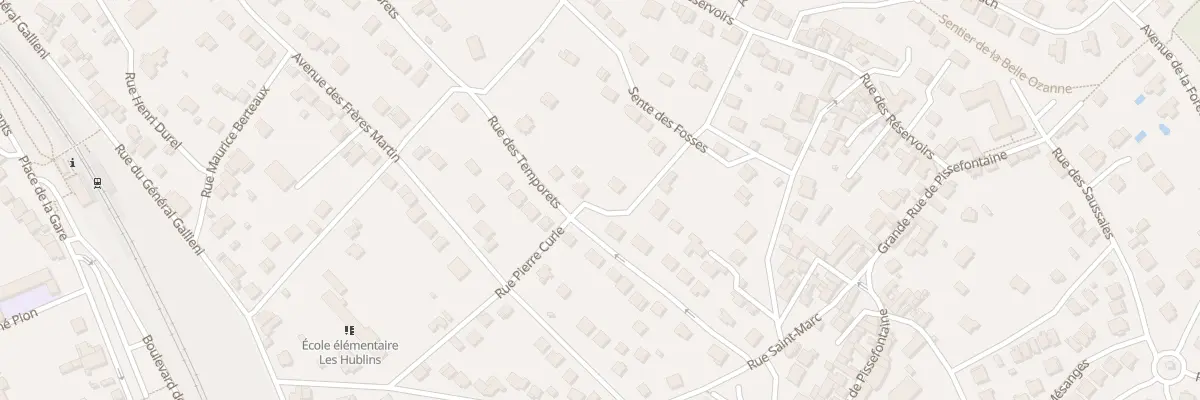 Plan du 9020 Rue Pierre Curie à Triel-sur-Seine
