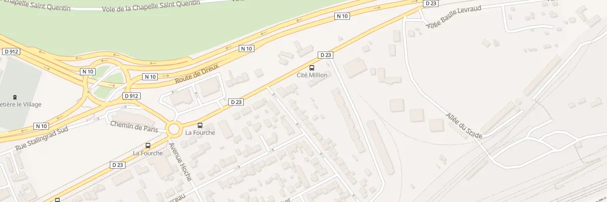 Plan du 3 Rue Jacques Boubas à Trappes