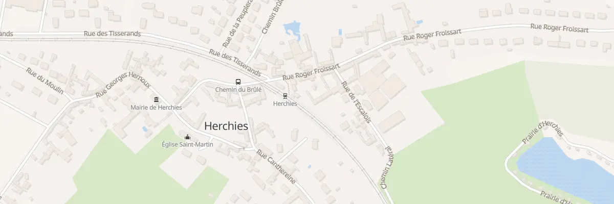 Plan du 6 Rue Roger Froissart à Herchies