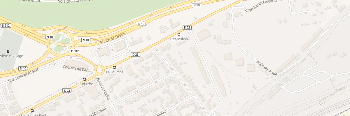 Plan du 5 Rue Jacques Boubas à Trappes