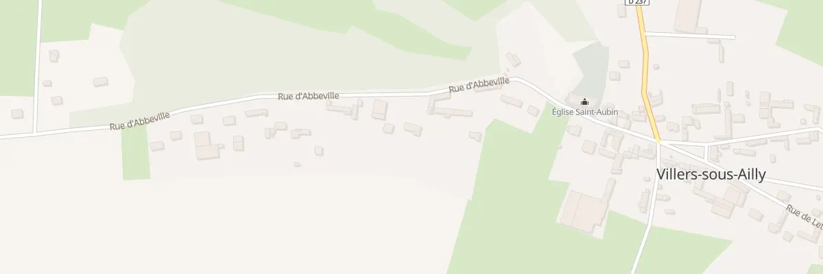 Plan du 23 Rue d’Abbeville à Villers-sous-Ailly