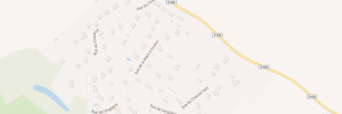 Plan du 14 Rue de la Mare à Foulon à Saint-Paul